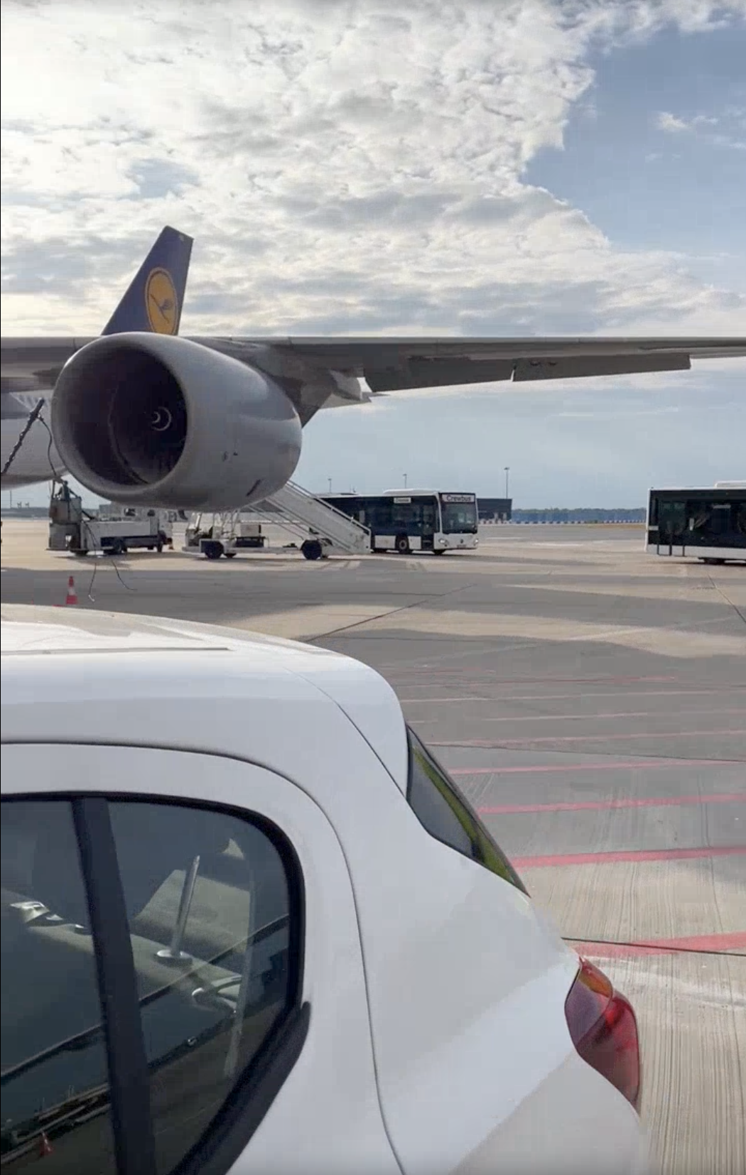 最後一次上飛機，居然是走機坪