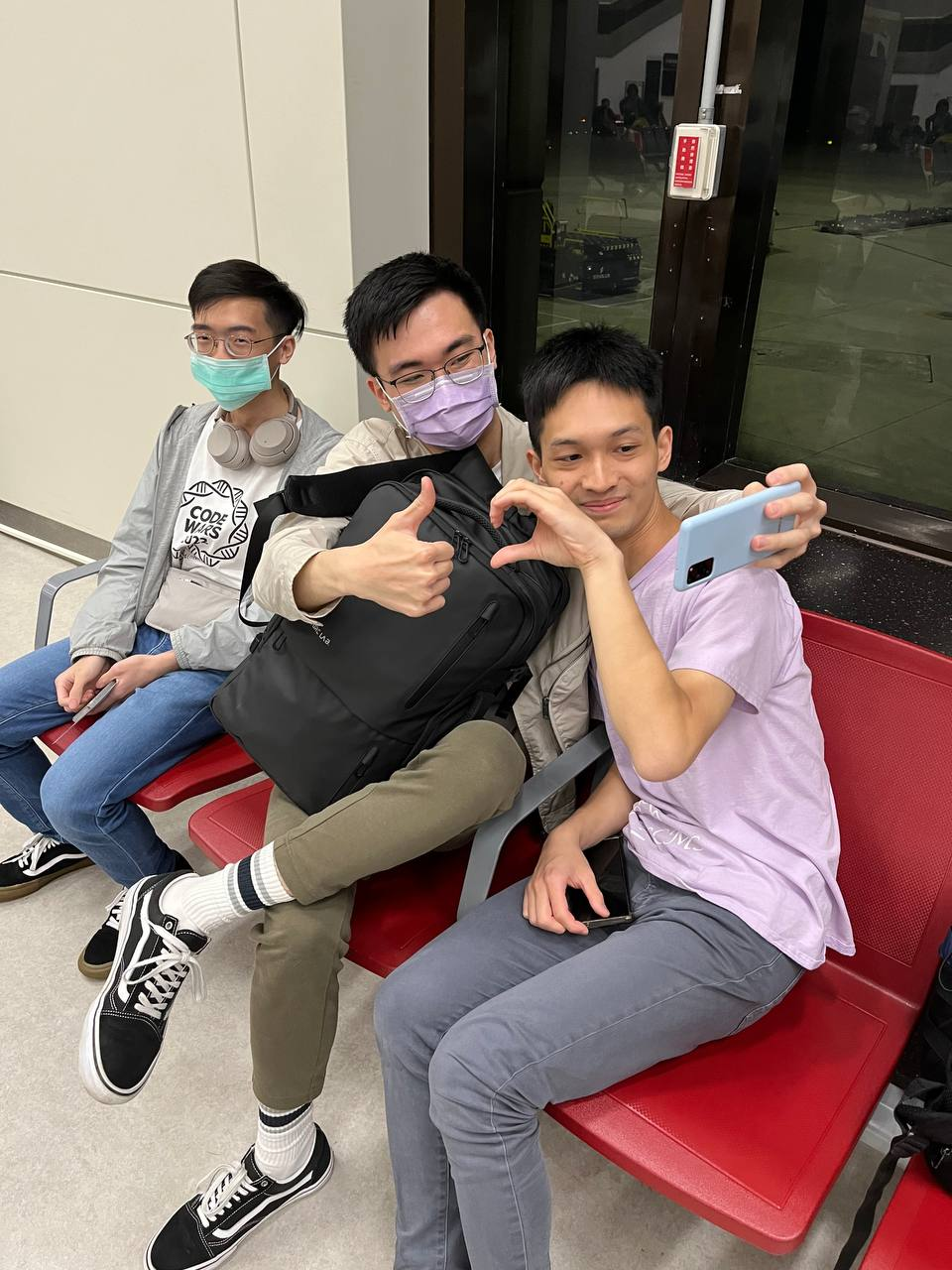 參賽經驗豐富的人，在比賽前心態都很穩